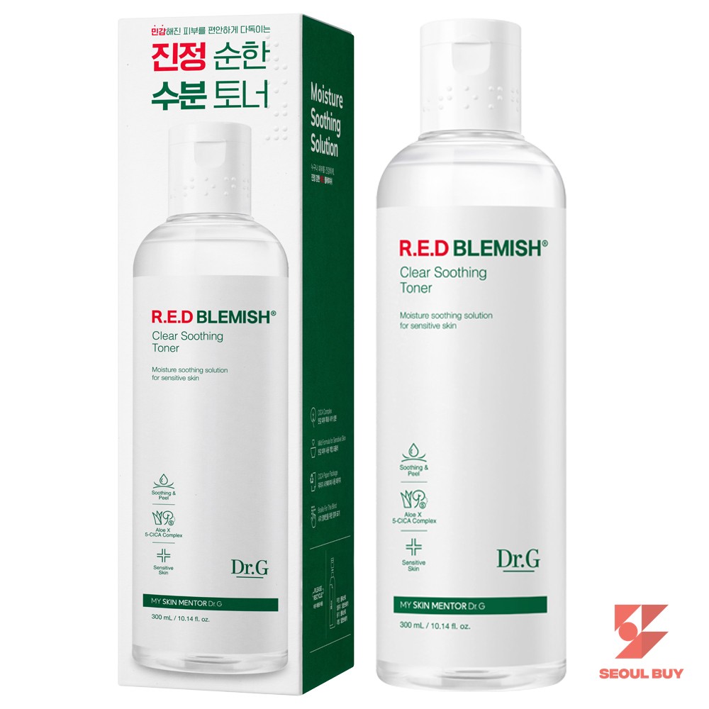 닥터지 레드 블레미쉬 클리어 수딩 토너, 300ml, 1개