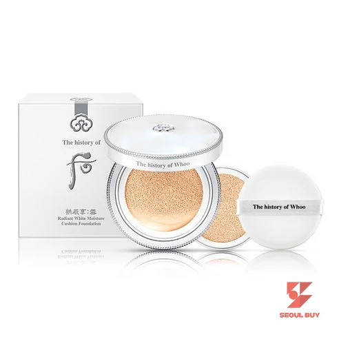 더후 공진향 설 미백 수분광 쿠션 본품 13g + 리필 2개 13g+13g, 21호, 1세트