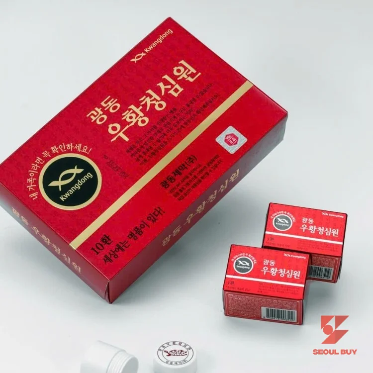 [광동] 우황청심원 (안궁우황환) - 혈압 조절 및 뇌졸중 예방 지원, 3.75g x 10환