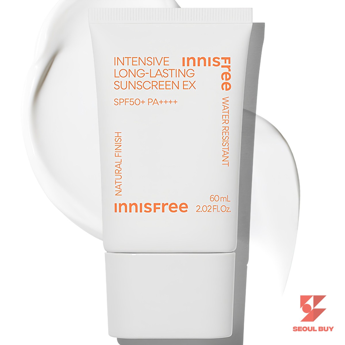이니스프리 인텐시브 롱래스팅 선스크린 이엑스 SPF50+ PA++++, 60ml, 1개