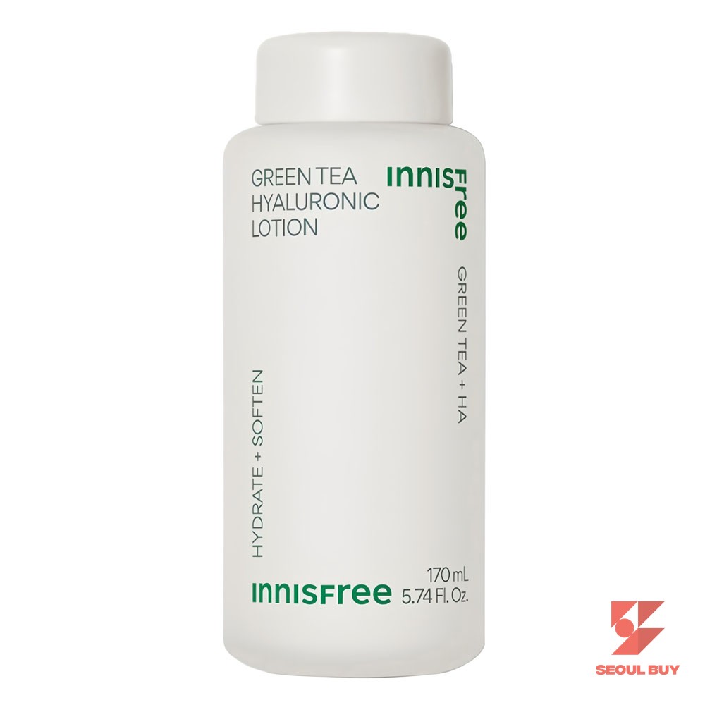 이니스프리 그린티 히알루론산 로션, 170ml, 1개