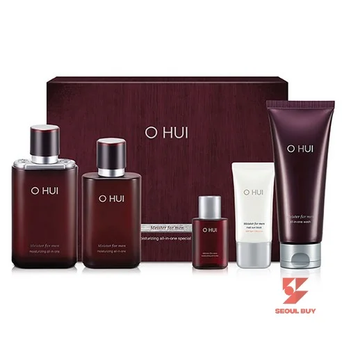 오휘 마이스터 포맨 모이스처라이징 올인원 110ml + 80ml + 25ml + 워시 200ml + 선블럭 20ml, 1세트