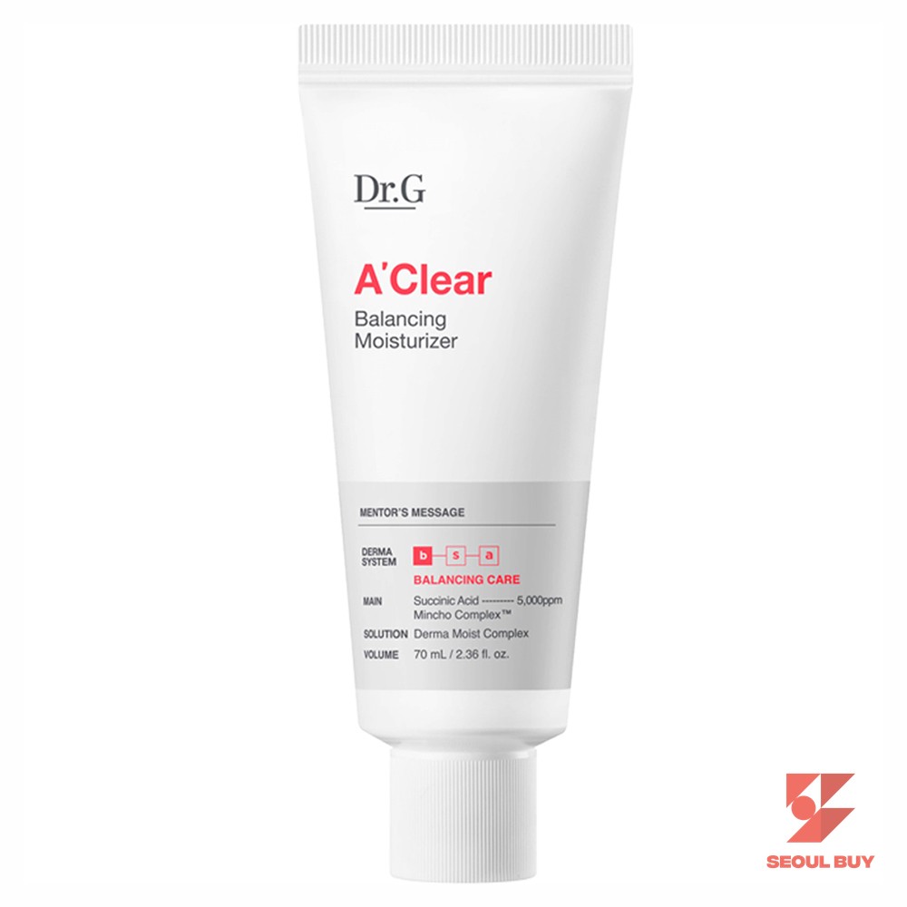 닥터지 에이클리어 밸런싱 모이스처라이저 데이크림, 70ml, 1개