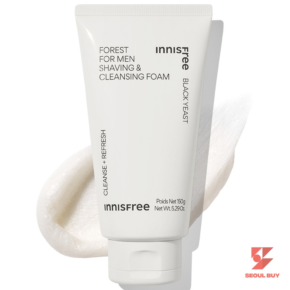 이니스프리 포레스트 쉐이빙&클렌징폼, 150g, 1개