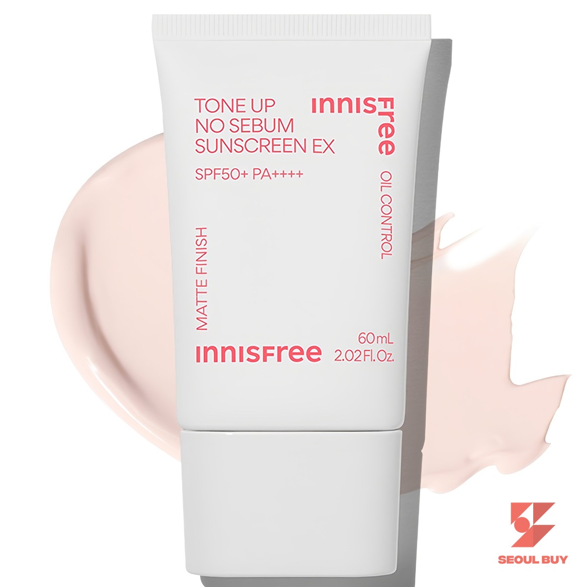 이니스프리 톤업 노세범 선스크린 EX SPF50+ PA++++, 60ml, 1개