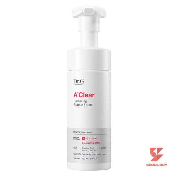 닥터지 에이클리어 밸런싱 버블 폼, 150ml, 1개