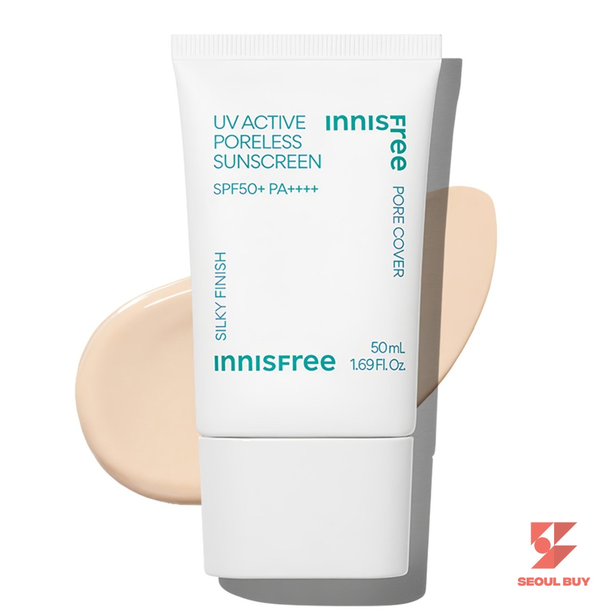 이니스프리 유브이 액티브 포어리스 선스크린 SPF50+ PA++++, 50ml, 1개
