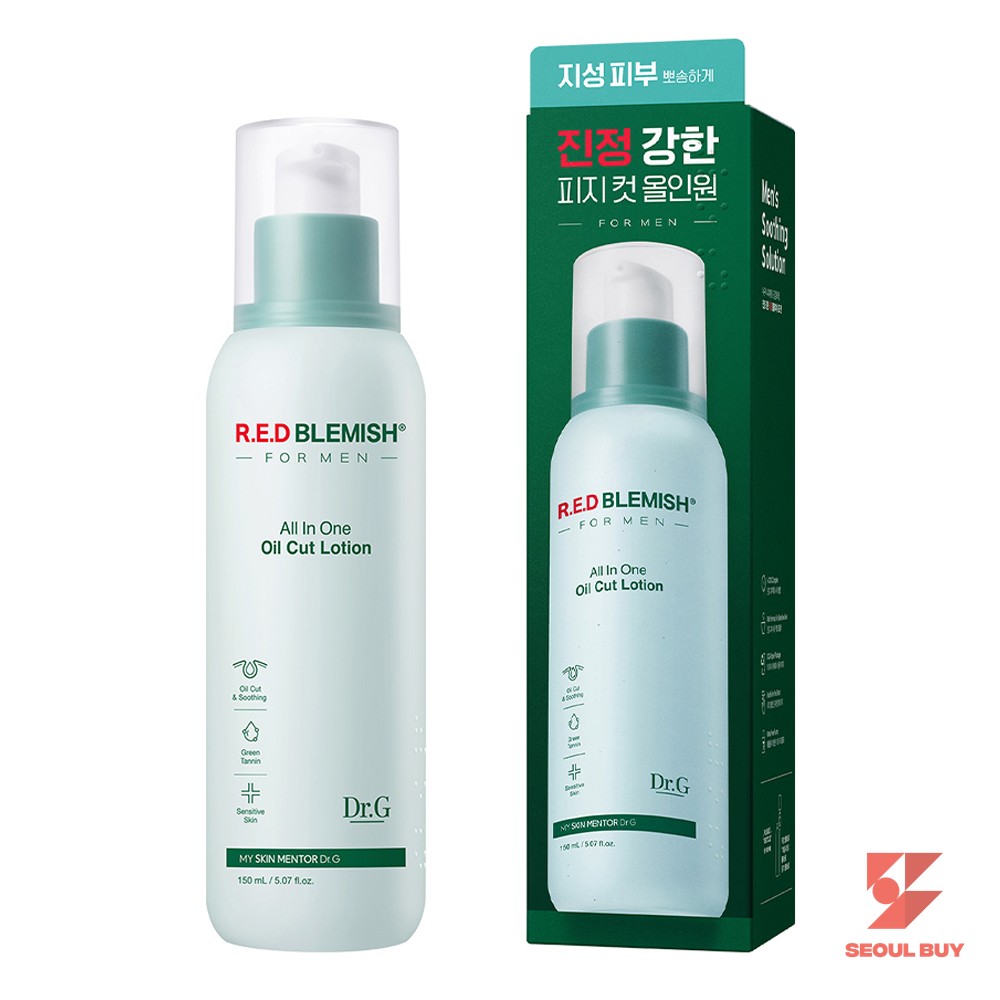 닥터지 레드 블레미쉬 포 맨 오일 컷 로션 올인원, 150ml, 1개